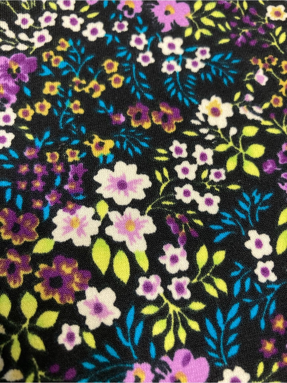 Grace multicolored floral top.